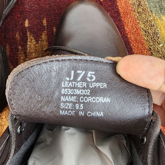 NEW- J75 by Jump Men's Size 9.5 Corcoran Chukka Boot Brown- NWOT - Picture 6 of 11